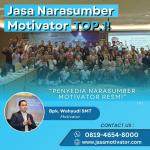 Pembicara Pelatihan Pelayanan Prima Makassar, Berkualitas! (0819-4654-8000)