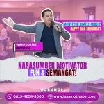 Narasumber Service Excellent Depok Bersertifikat! Coach Wahyudi SMT  (0819-4654-8000)