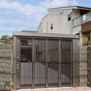pagar rumah lipat besi minimalis harga terjangkau