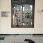 Jasa cutting sticker kaligrafi masjid sandblast