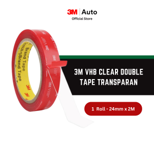 3M VHB Clear Double Tape Transparan Perekat Dua Sisi Bening Waterproof