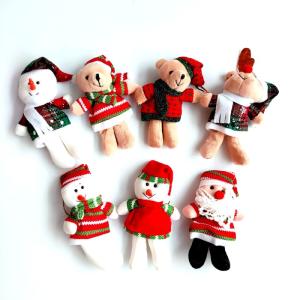 Pembuatan Boneka Kecil Santa Snowman Gantungan Dekor Natal Souvenir Kado Hampers