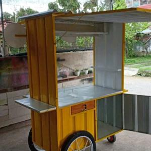 Beli Gerobak Booth Custom di karawang
