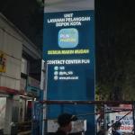 Pylon sign | Totem Sign | huruf timbul | neonbox - 2 sisi 4 Meter