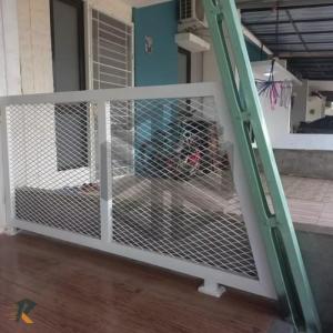 Pagar rumah plat expanded