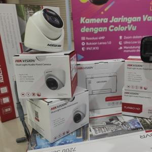 Paket CCTV Audio Hikvision 2MP 4CH Full 1080p instalasi