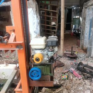 mesin bor sumur mini crane
