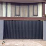 pagar minimalis rumah modern full holo besi