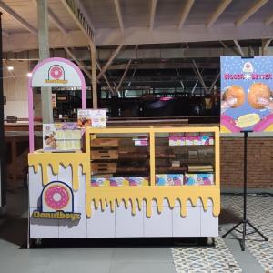 Beli Gerobak Booth Custom di tangerang