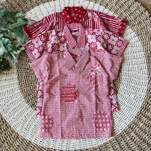 Konveksi Kemeja Batik Anak Laki - Laki Bahan Halus Adem Nyaman Dipakai Seragam Sekolah Batik Anak Sekolah