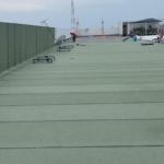 membran bakar pelapis beton anti bocor - Hijau, 1mx1m+pasang