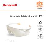 Honeywell Kacamata Safety Kings KY1153 Anti-Scratch