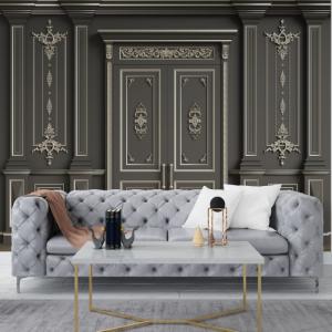 Wallpaper Mural Klasik Interior 1 Bahan Wallpaper Custom 3D Wallpaper Dinding 3D