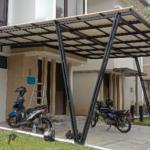 kanopi alderon double layer berikut cat