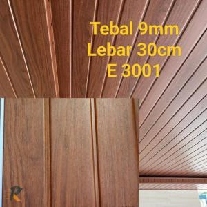 Plafon PVC doff laminate lebar 30cm ready