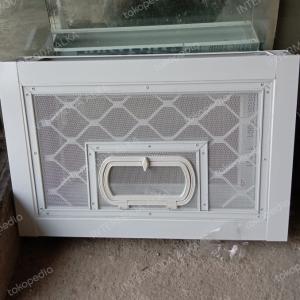 jendela casment T 40x L 60 tralis expanda kawat nyamuk aluminium BV - Putih