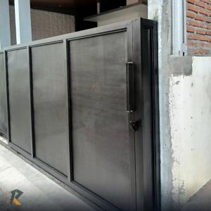 pagar rumah model expanded