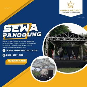 WA 0852–5297–2180 Rental Sewa Panggung di Palangkaraya