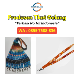 Produsen Tiket Gelang Tali Id Card Di Surabaya Terbaik