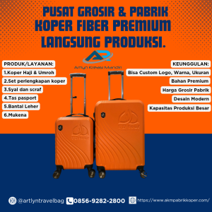 TERJAMIN! CALL 0856-9282-2800, Rekomendasi Koper Umroh Jayapura, AKM