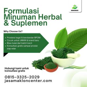 PROFESIONAL! HUB: 0815-3325-2029, Jasa Maklon Suplemen Kesehatan Jakarta Utara, Famsindo