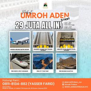 BERKAH! HUB: 0811-8134-882, Travel Umroh Murah Surabaya, Jannah Firdaus