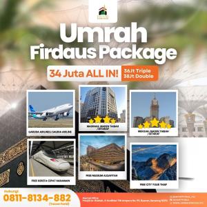 AMAN! CALL 0811-8134-882, Paket Umroh Plus Tangerang, Jannah Firdaus