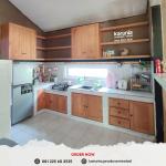 Jasa Pembuatan Kitchen Set Kayu Klaten