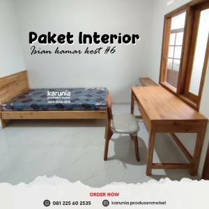 WA 0812-2560-2535, Paket Isi Interior Kamar Kost Murah di Solo