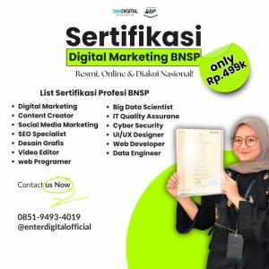 Sertifikasi kompeten bnsp