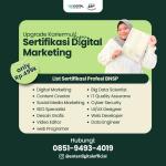 TERMURAHWA: 0851-9493-4019, Sertifikasi Digital Marketing Trawas Pacet