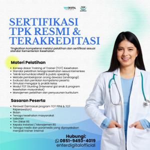 TERPERCAYA! WA : 0851-9493-4019, Sertifikat Tpk Bandung Kidul