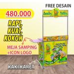 Beli Gerobak Booth Custom di bogor