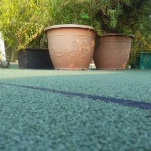 tukang/aplikator waterproofing membran bakar - Hijau, 1m x 10m