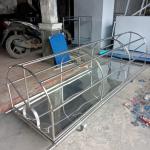 Pembuatan Keranda Stainless di papua