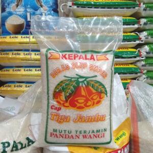 beras tiga jambu pandan wangi 5kg