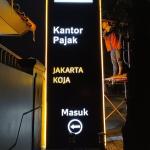 Pylon sign | totem sign | huruf timbul | huruf timbul akrilik
