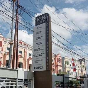 Pylon sign | Totem Sign | Neonbox | huruf timbul - 1 sisi