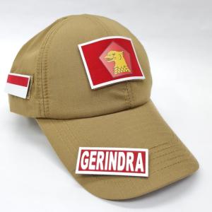 Konveksi Topi Tactical Logo Partai Politik BERKARYA - GERINDRA - TOPI & EMBLEM