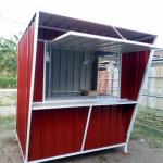 Pembuatan Gerobak Booth di harapan indah