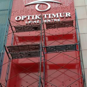 Fasade Gedung | fasade rumah minimalis | fasad laser cutting | huruf timbul
